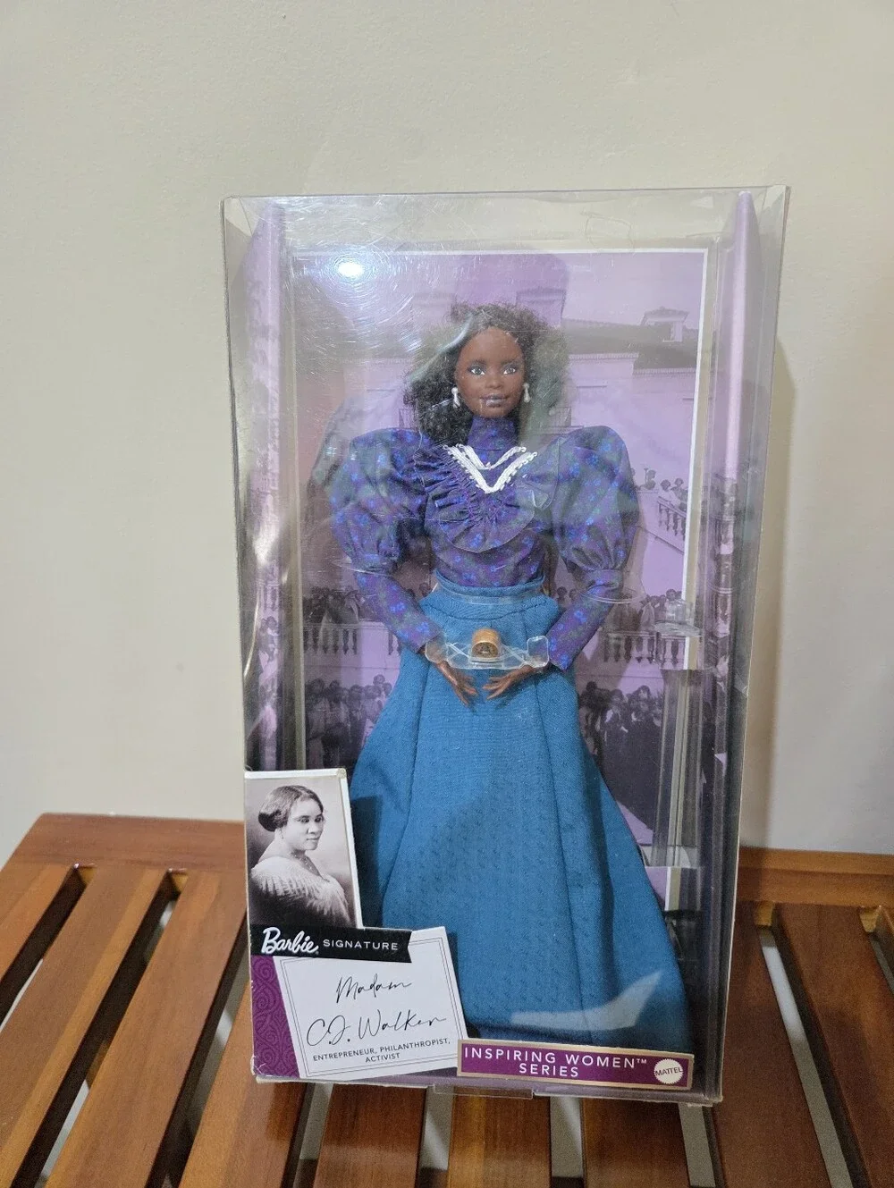 Barbie Inspiring Women Series Dolls Ida B. Wells , Madam C.J. Walker